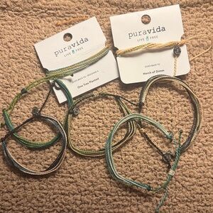 Pura Vida Bracelet Bundle!  7 bracelets! See all 7 in pics